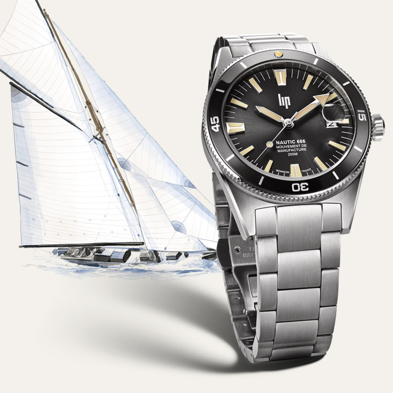Montres LIP Nautic 666